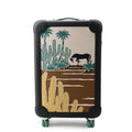 Hermes Carry Case Low Ring Mobility Suitcase Black Multicolor Twal Ash Taurillon