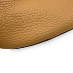 Hermes Tote in the Loop 18 Biscuit Gold Taurillon Clemence Swift — view 7