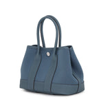 Hermes Tote Neo Garden 23 Party Blue Ton Pet Silver Toile Office Negonda — view 2