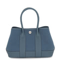 Hermes Tote Neo Garden 23 Party Blue Ton Pet Silver Toile Office Negonda