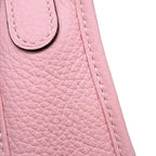 Hermes Shoulder Bag Evelyne 3 23 Rose Sakura Silver Taurillon Clemence — view 5