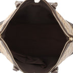 Gucci GG Crystal Tote Coatingcanvas Brown Second — view 6