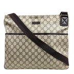 Gucci GG Supreme Shoulder Bag Canvas Beige