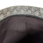 Gucci GG Supreme Shoulder Bag Canvas Beige — view 8