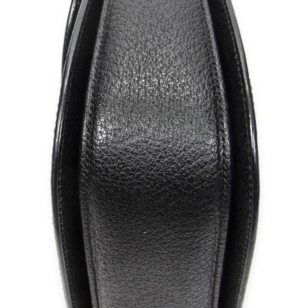 Gucci handle Flap Black Grain Calf Leather — view 8