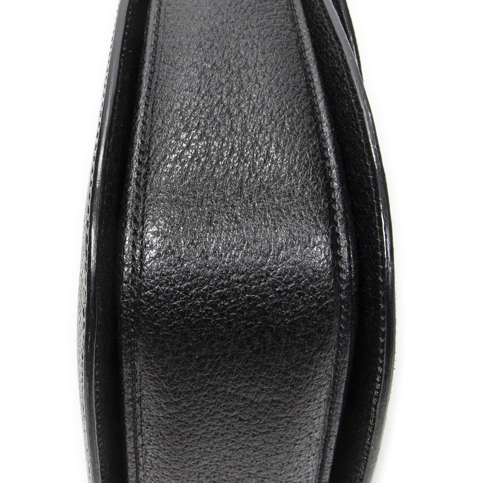 Gucci handle Flap Black Grain Calf Leather — view 7