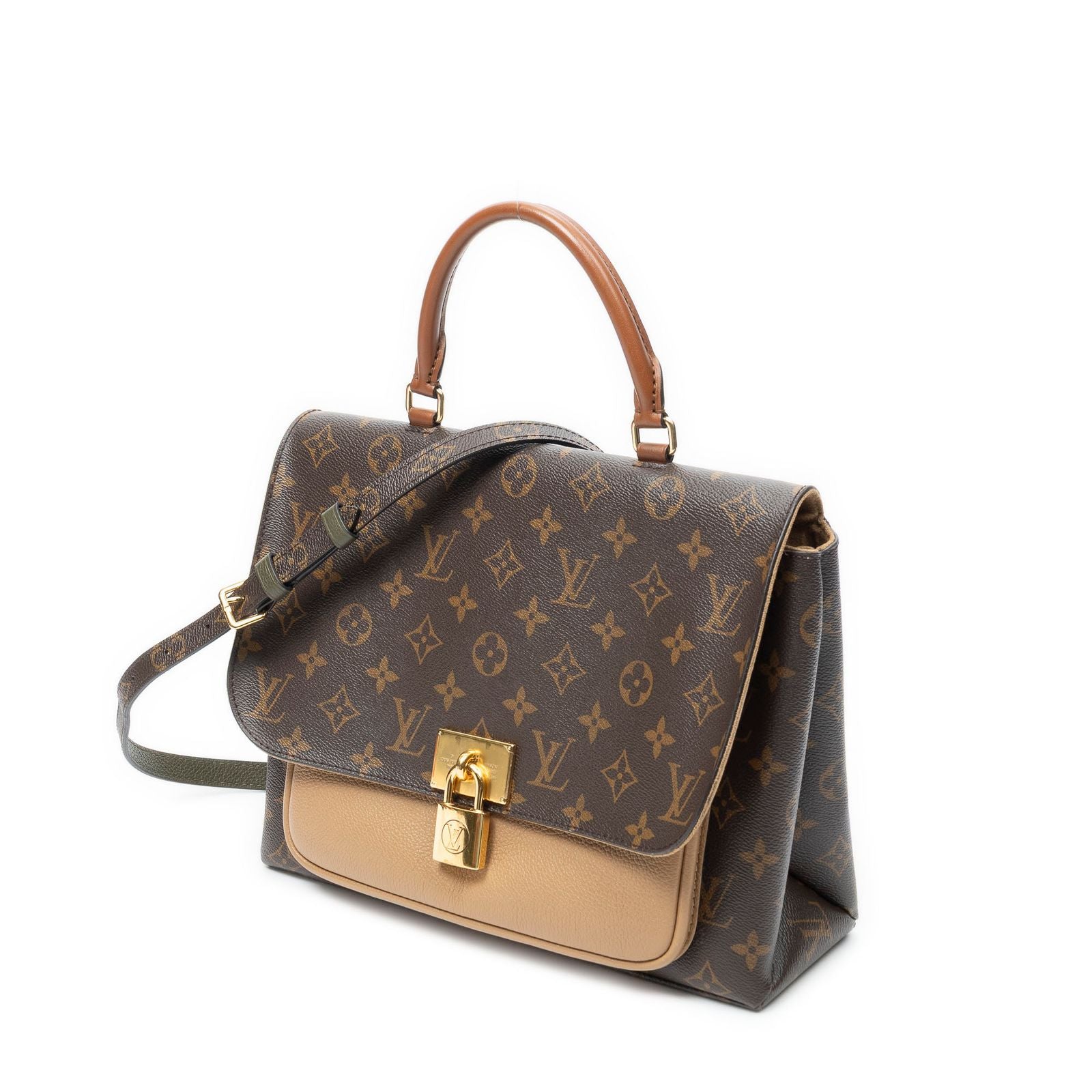 Louis Vuitton Marignan Brown Monogram Canvas Shoulder — view 2