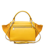 Celine yellow Grain Calf Leather Shoulder — view 5