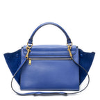 Celine Small blue Grain Calf Leather Shoulder — view 5