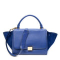 Celine Small blue Grain Calf Leather Shoulder
