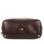 Gucci Charm Dome Tote Beige Darkbrown GG Canvas — view 6