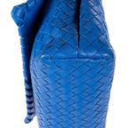 Bottega Veneta Ophidia Cross Bodyblue Intrecciato Calfskin Leathera Crossbody — view 8