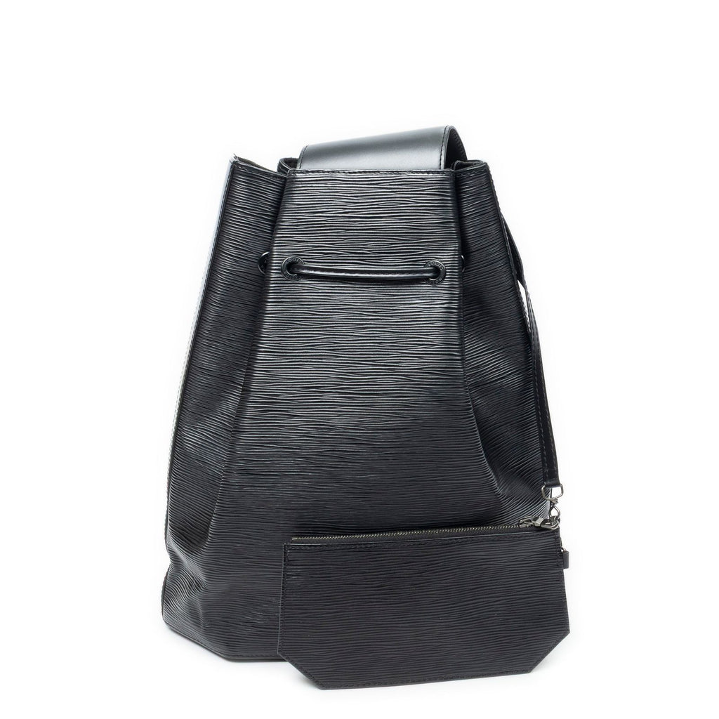 Louis Vuitton Sac a Dos Black Epi Handbag