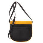 Celine Trotteur Crossbody Yellow Suede Leather — view 5