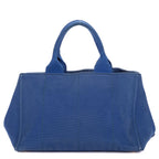 Prada Canapa Tote Blue Canvas — view 5