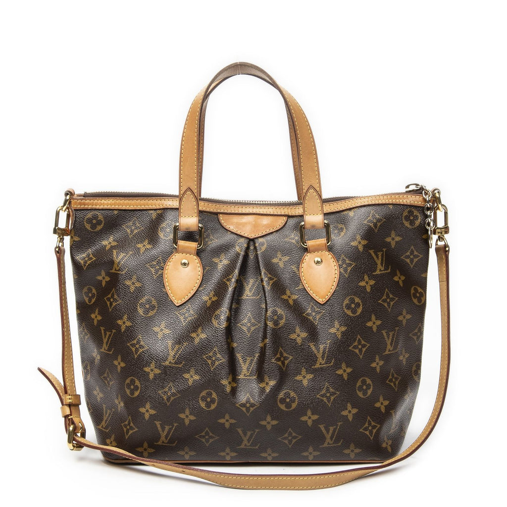 Louis Vuitton Palermo Brown Monogram Canvas Shoulder — view 5