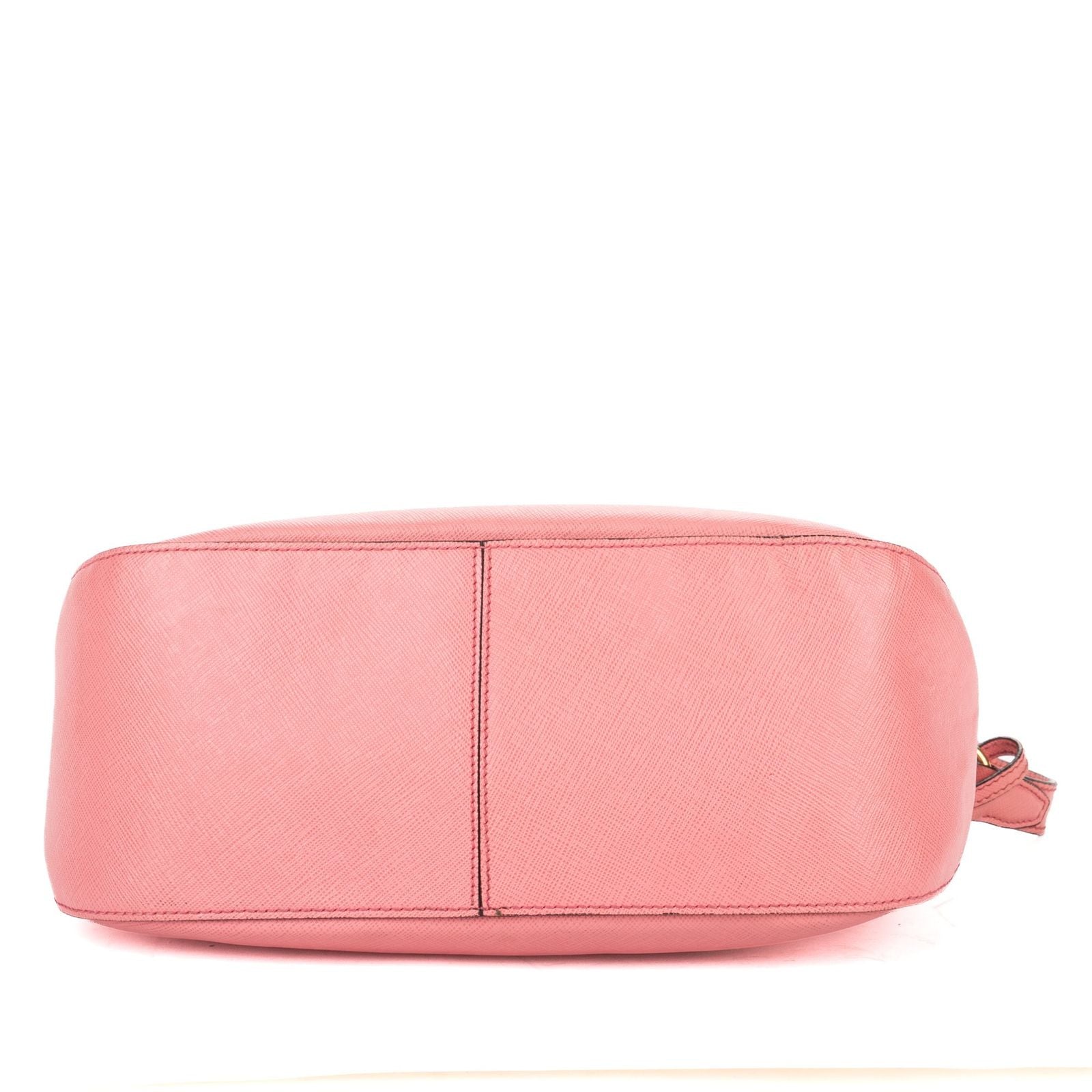 Prada Hobo Pink Saffiano Leather — view 6