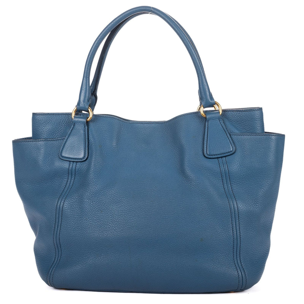 Prada Tote Blue — view 5