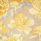 Hermes Scarf Light Blue Yellow Green 100% Twillsilk — view 3