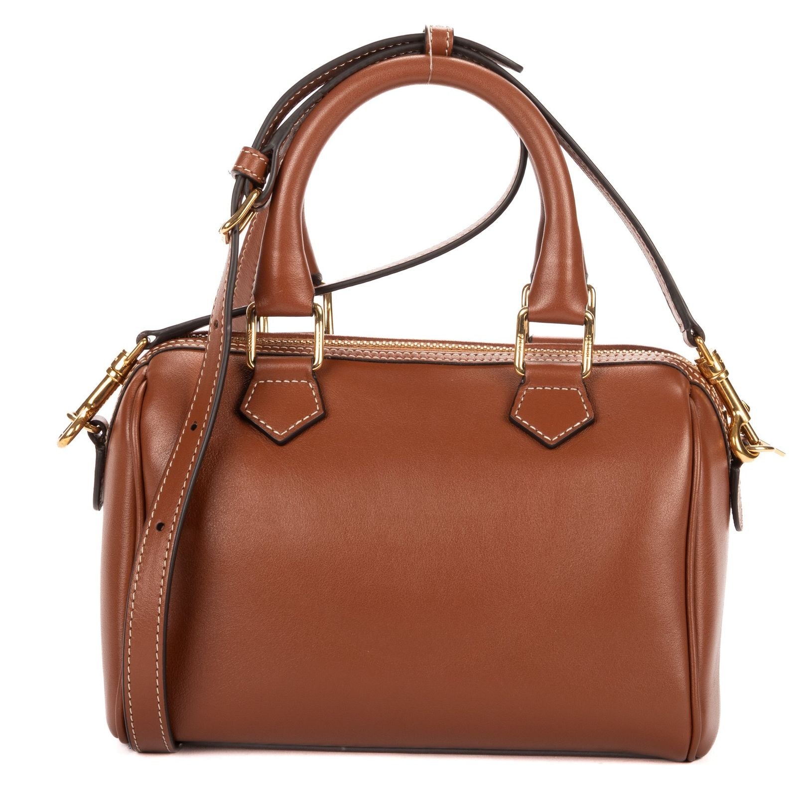 Celine Smallbostonbrown Smooth Calfskin Shoulder — view 5