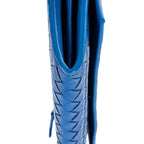 Bottega Veneta Flap Blue Intrecciato Calfskin Leathera — view 7
