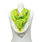 Hermes Scarf Green Twillsilk