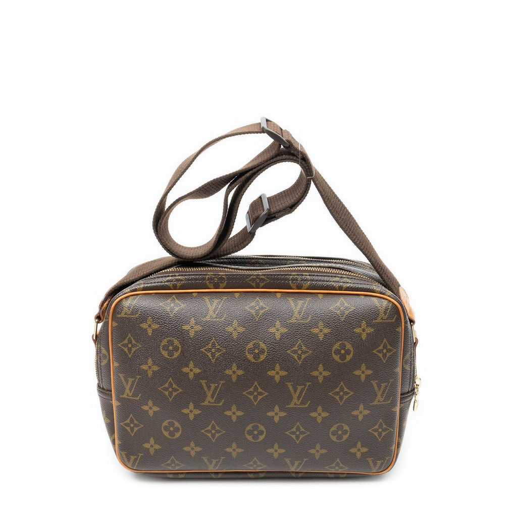 Louis Vuitton Brown Monogram Canvas Shoulder — view 5