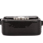 Celine Mini Claude Black Matelasse Calfskin Shoulder — view 6