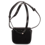 Celine Mini Claude Black Matelasse Calfskin Shoulder — view 5