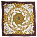 Hermes Scarf White 100% Jacquardsilk — view 2