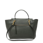 Celine Minibelt Darkgreen Grain Calf Leather Handbag — view 5