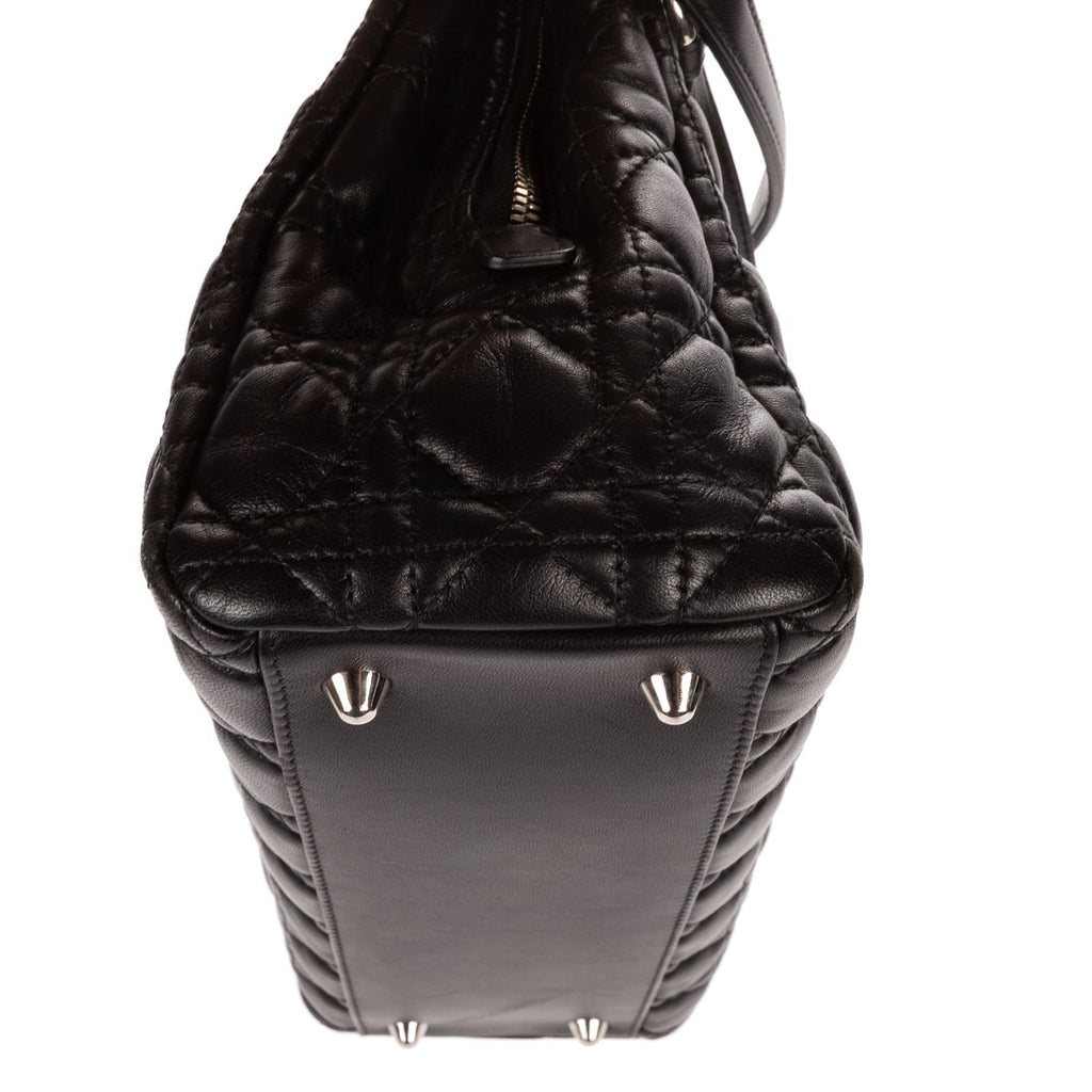 Dior tote Black Lambskin Leather — view 8