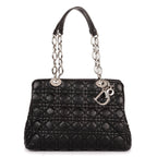 Dior tote Black Lambskin Leather