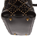 Dior lady Black Lambskin Leather Handbag — view 8