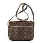 Louis Vuitton Pochette Metis Brown Monogram Canvas Handbag — view 5