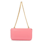 Celine Pink Smooth Calfskin Shoulder — view 5