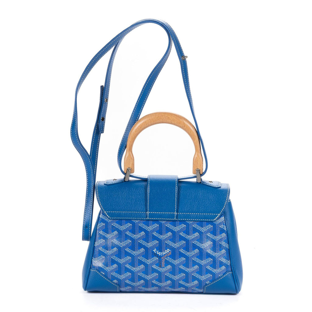 Goyard Blue Dincanvas Shoulder — view 5