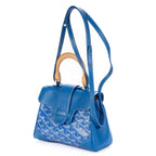 Goyard Blue Dincanvas Shoulder — view 2
