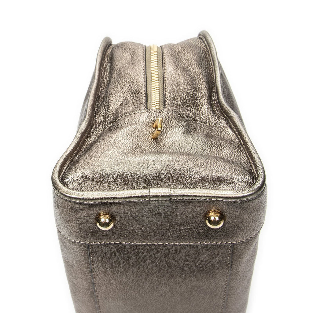 Loewe Amazona Blanc Leather Handbag — view 7