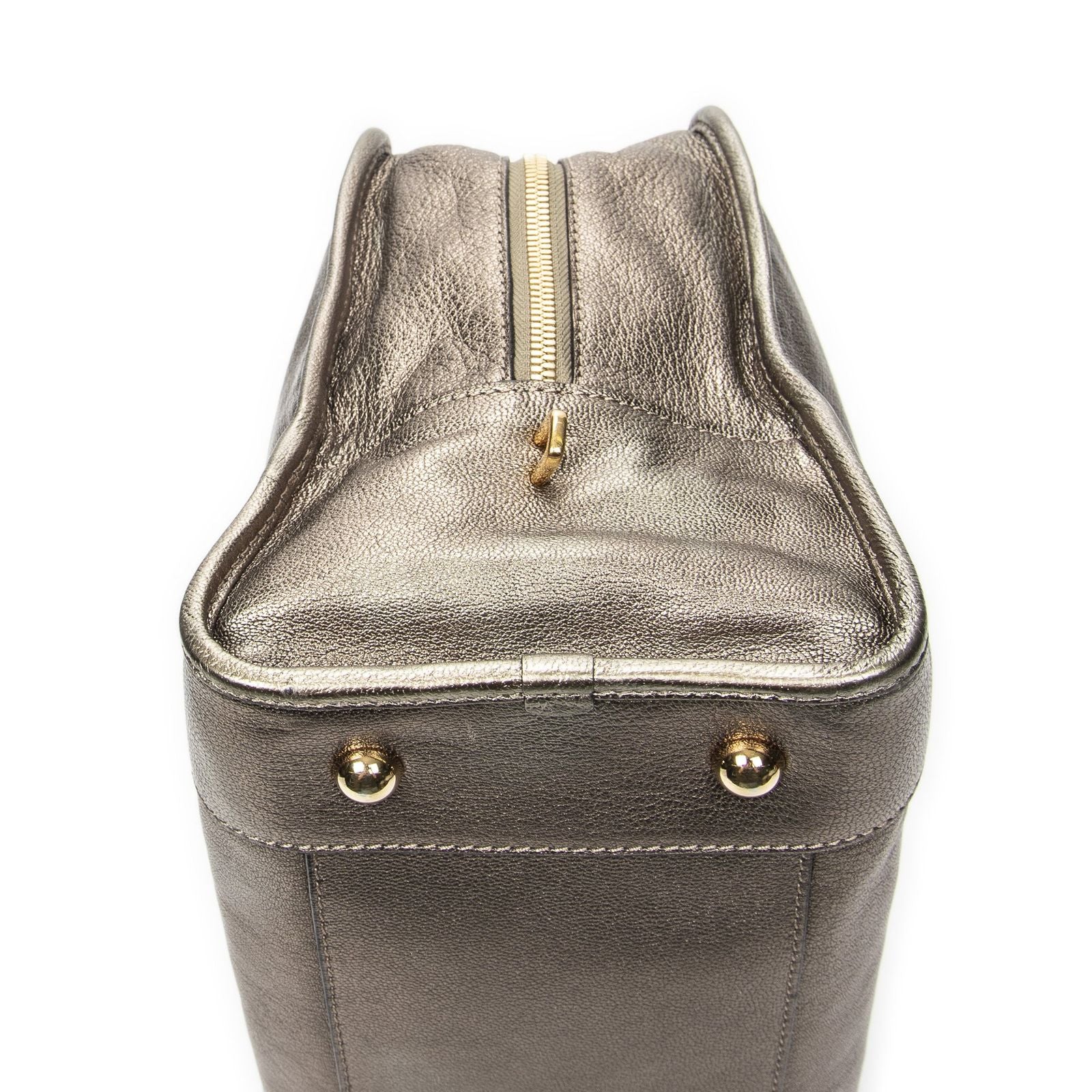 Loewe Amazona Blanc Leather Handbag — view 7