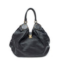 Louis Vuitton XL Black Mahinaleather Shoulder