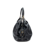 Louis Vuitton XL Black Mahinaleather Shoulder — view 4