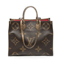 Louis Vuitton On The Go Brown Monogram Giant Reversea Tote