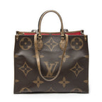 Louis Vuitton On The Go Brown Monogram Giant Reversea Tote