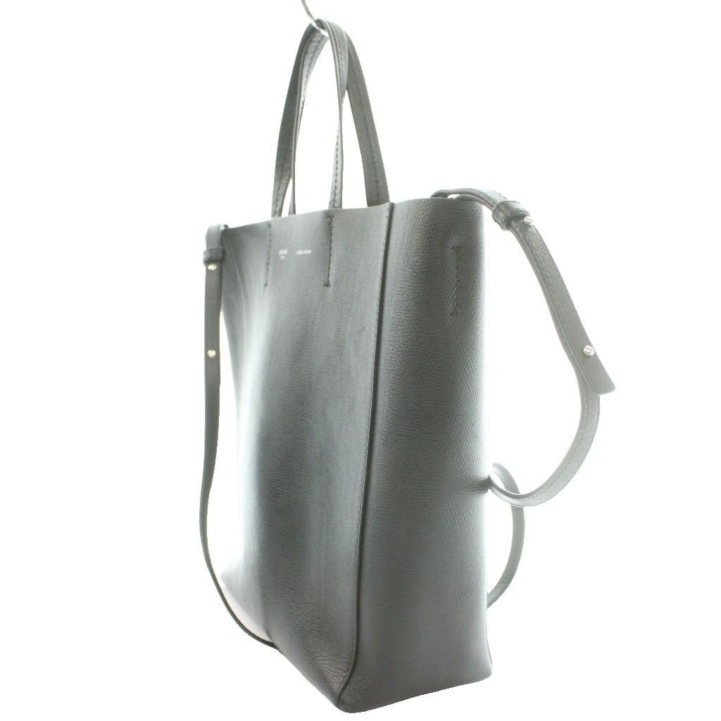 Celine Phoebe Philo Era Vertical Cover Small Tote 2-Way Hand Shoulder Logo — view 3