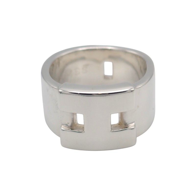 Hermes Newhela Cles Rin 52 Ring 925 Sterling Silver — view 2