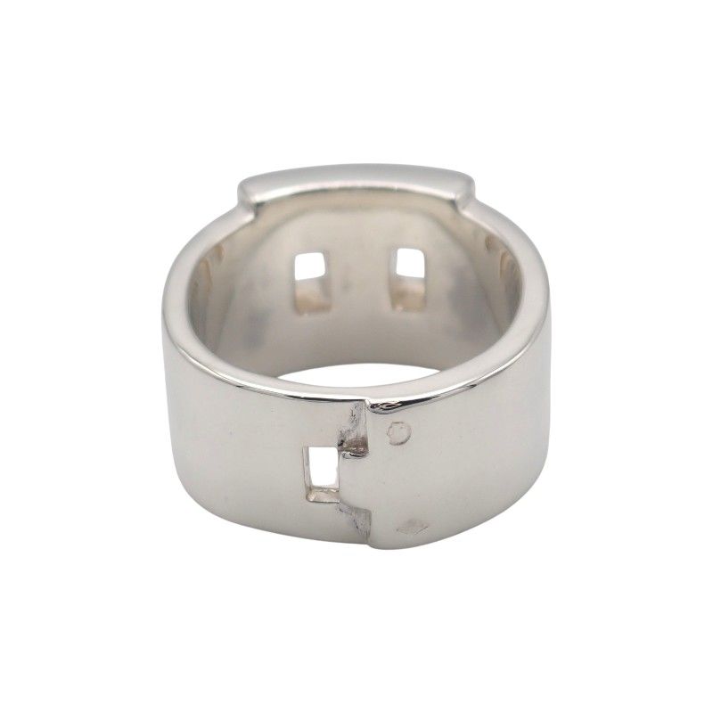 Hermes Newhela Cles Rin 52 Ring 925 Sterling Silver — view 5