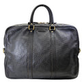 Gucci Business Briefcase Guccissima Leather Dark Brown Lightweight Capacity