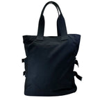 Celine Logo Print Tote Multi Pocket Nylon Black Lightweight Capacity Crossbody — view 2