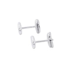 Hermes Earrings Farandole Chaine D'ancre Motif TPM Silver Stud — view 2